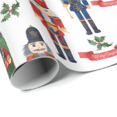 Weihnachts Nussknacker Geschenkpapier (Rolleneckpunkt)
