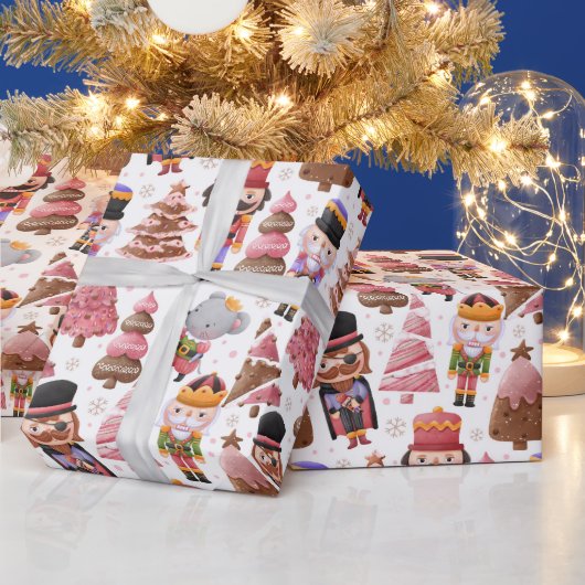 Weihnachts-Nussknacker Geschenkpapier (Feiertage)