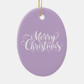 Weihnachts-Nussknacker Keramik Ornament (Hinten)