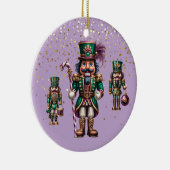 Weihnachts-Nussknacker-Ornament Keramik Ornament (Rechts)