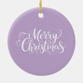 Weihnachts-Nussknacker-Ornament Keramik Ornament (Hinten)