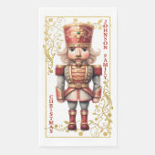 Weihnachts Nussknacker Papier Serviette (Vorderseite)