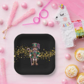 Weihnachts-Nussknacker Pappteller (Party)