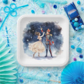 Weihnachts-Nussknacker-Party Pappteller (Party)