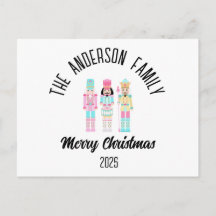 Weihnachts Nussknacker Pastell Personalisierter Na