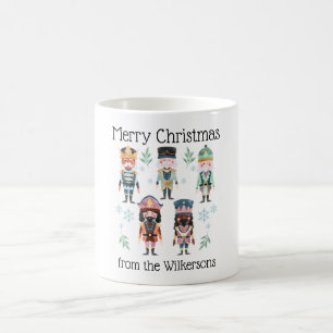 Weihnachts-Nussknacker-Spielzeugsoldaten Kaffeetasse