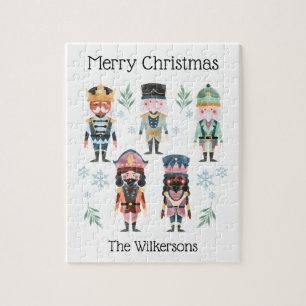 Weihnachts-Nussknacker-Spielzeugsoldaten Puzzle
