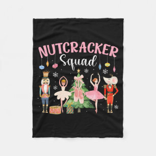 Weihnachts-Nussknacker-Squad-Ballett-Tanz Frauen K Fleecedecke