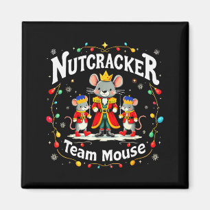 Weihnachts-Nussknacker-Team Maus Lustiger Soldat X Magnet