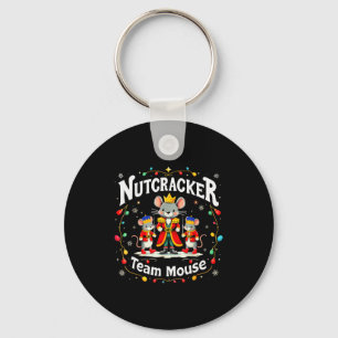Weihnachts-Nussknacker-Team Maus Lustiger Soldat X Schlüsselanhänger