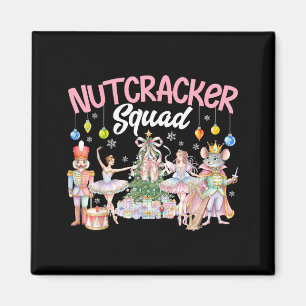 Weihnachts-Nussknacker-Trupp-Ballett-Familie passe Magnet