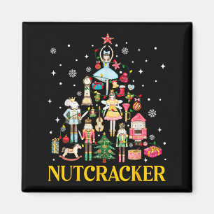 Weihnachts-Nussknacker-Trupp-Ballett-Tanz Frauen K Magnet