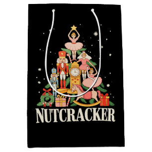 Weihnachts Nussknacker Truppe Ballett Tanz Xmas Mittlere Geschenktüte