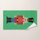 Weihnachts-Nussknackhandtuch für Feiertage Handtuch (Handtuch)