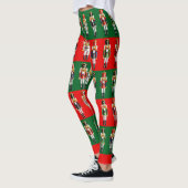 Weihnachts-Nutcracker-Armee-Legion Leggings (Links)