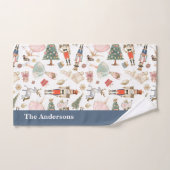 Weihnachts-Nutcracker-Badetuch-Set Badhandtuch Set (Handtuch)
