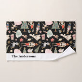 Weihnachts-Nutcracker-Badetuch-Set Badhandtuch Set (Handtuch)