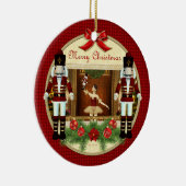 Weihnachts Nutcracker Ballerina Custom Ornament (Rechts)
