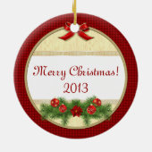 Weihnachts Nutcracker Ballerina Ornament (Hinten)