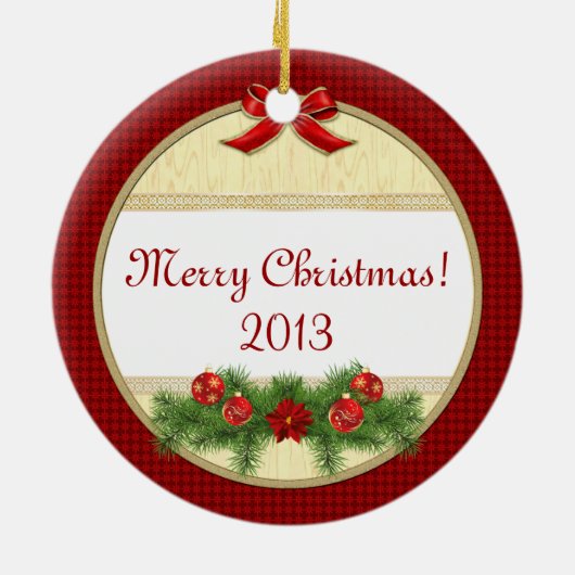 Weihnachts Nutcracker Ballerina Ornament (Hinten)