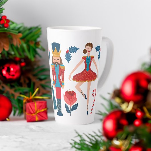 Weihnachts-Nutcracker Ballet-Charaktere Milchtasse