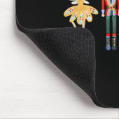 Weihnachts Nutcracker Ballet Niedliche Weihnachtsg Mousepad (Ecke)