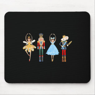 Weihnachts Nutcracker Ballet Niedliche Weihnachtsg Mousepad