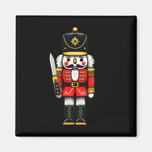 Weihnachts Nutcracker Ballet Weihnachten Spaß Paja Magnet (Vorne)
