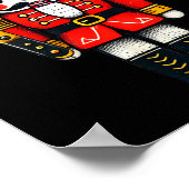 Weihnachts Nutcracker Ballet Weihnachten Spaß Paja Poster (Ecke)