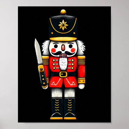 Weihnachts Nutcracker Ballet Weihnachten Spaß Paja Poster (Vorne)