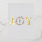 Weihnachts-Nutcracker-Ballett-Foto Folien Feiertagskarte (Vorderseite)