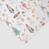 Weihnachts-Nutcracker Ballett Kleines Muster Seidenpapier (Detail)