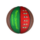 Weihnachts-Nutcracker-Ballett Mini Basketball (Vertikal)