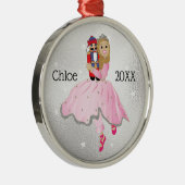 Weihnachts-Nutcracker-Ballett-Ornament Ornament Aus Metall (Rechts)