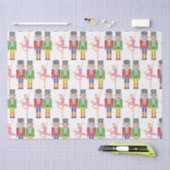 Weihnachts-Nutcracker-Ballett-Tänzer Seidenpapier (Handwerk)
