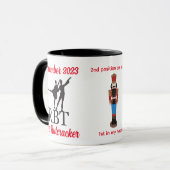 Weihnachts-Nutcracker-Ballett-Tasse Tasse (Vorderseite Links)