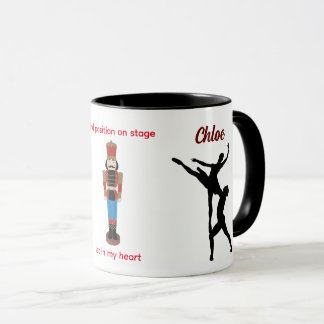 Weihnachts-Nutcracker-Ballett-Tasse Tasse