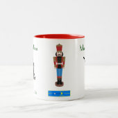 Weihnachts-Nutcracker-Ballett-Tasse Zweifarbige Tasse (Mittel)