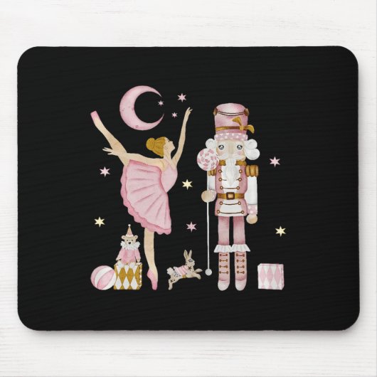 Weihnachts-Nutcracker Byllet Niedliche Weihnachtsg Mousepad (Vorne)