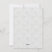 Weihnachts-Nutcracker-Holdrahmen mit Foto Feiertagskarte (Rückseite)