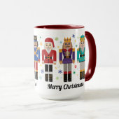 Weihnachts-Nutcracker-Holiday Toy Soldier-Tasse Tasse (VorderseiteRechts)