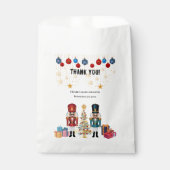 Weihnachts-Nutcracker Ornaments Baby Shower Geschenktütchen (Vorderseite)