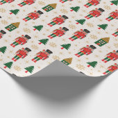 Weihnachts-Nutcracker-Papier Geschenkpapier (Ecke)