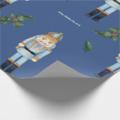 Weihnachts-Nutcracker-Papier Geschenkpapier (Ecke)