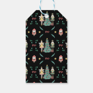 Weihnachts-Nutcracker Soldiers & Fairies auf schwa Geschenkanhänger