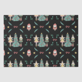 Weihnachts-Nutcracker Soldiers & Fairies auf schwa Seidenpapier