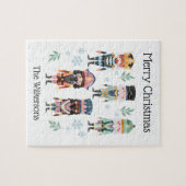 Weihnachts-Nutcracker-Spielzeugsoldaten Puzzle (Horizontal)