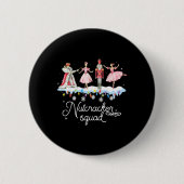 Weihnachts-Nutcracker Squad Ballett-Tanz Frauen Ki Button (Vorderseite)