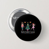 Weihnachts-Nutcracker Squad Ballett-Tanz Frauen Ki Button (Vorne & Hinten)