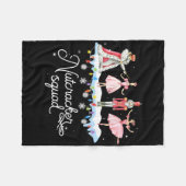 Weihnachts-Nutcracker Squad Ballett-Tanz Frauen Ki Fleecedecke (Vorderseite (Horizontal))